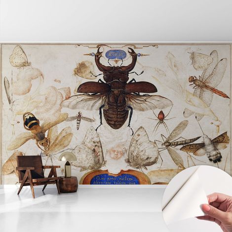 Papier peint autocollant Mural avec colle pour salon et chambre Décoration murale rapide Harmonie naturelle 416x254 cm (1/5)