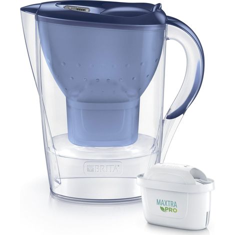 Brita Marella Filterkaraffe Blau 2,4 Liter (1/3)