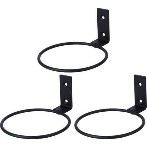 Juego de 3 soportes de pared para macetas