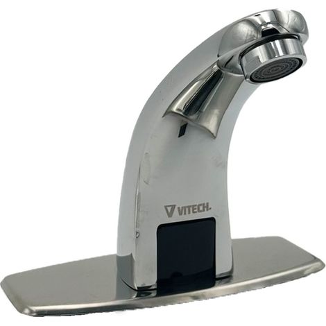 Rubinetto automatico a infrarossi anti vandalismo inox