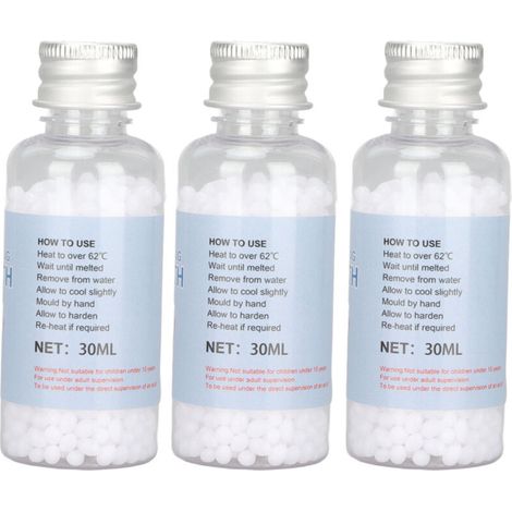 Kit de réparation et de remplacement de fausses dents temporaires (3 boîtes) pour Halloween (1/5)
