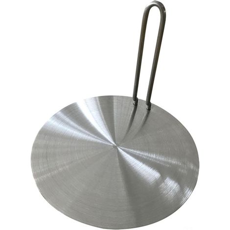 Convertisseur à Induction pour Cuisinière à Gaz  Plaque Diffuseur avec Poignée Amovible pour Cuisine et Piquenique
