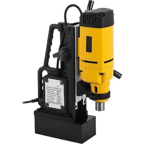 1200W perceuse magnétique 23mm ennuyeux MB-23 Banc électrique taraudant la Machine de Plate-Forme de Forage for la Structure en Acier d'ingénierie (1/5)
