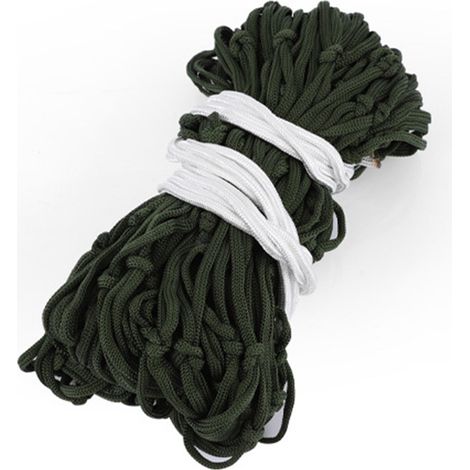 Hamac d'extérieur Capacité de charge de 250 lb Chaise pivotante suspendue légère et portable avec corde en nylon pour les voyages de camping dans l'arrière-cour Vert armée,DUBUNS (1/5)