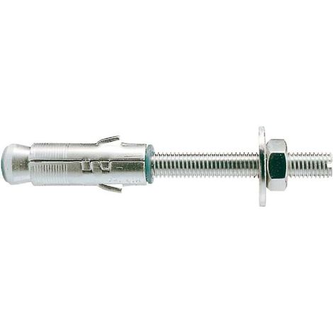 Tassello ancorante in acciaio "GBM/B" con barra filettata munito di dado e rondella -14 x 50 mm - barra 8 x 100 mm / 10 Pezzi (1/3)