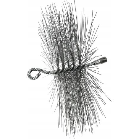 Cepillo para chimenea geko diámetro 250 mm rosca externa