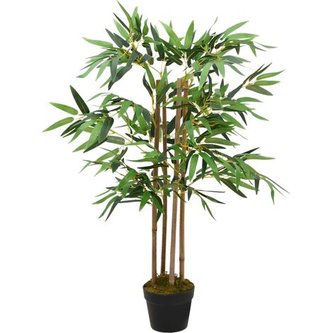 Plante artificielle avec pot Bambou Twiggy 90 cm (1/5)
