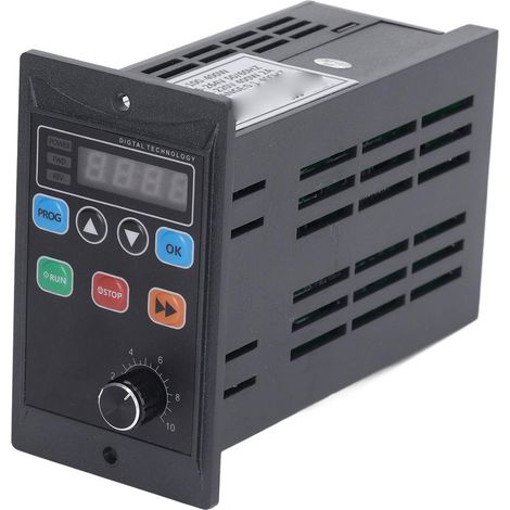 Mini-onduleur pour moteur 400 W, entrée monophasée 176-264 V, sortie triphasée 0-220 V (1/5)