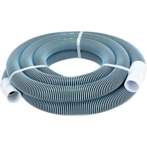 Pool hose, 38 mm, 6 m long, black spiral tube, for pool vacuum (1/5)