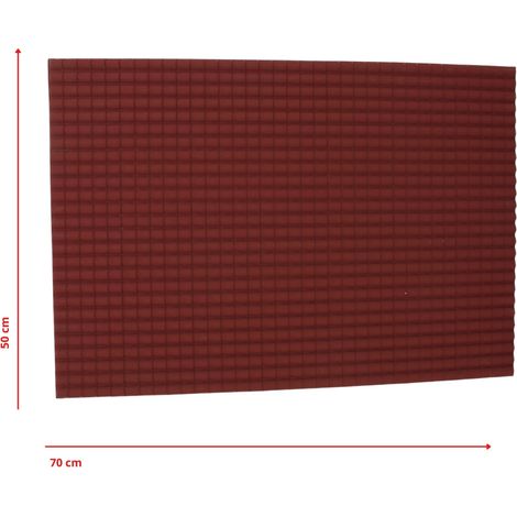 Pannello Tegole Grandi Rosse per Presepe 65x48 cm 86575 (1/5)