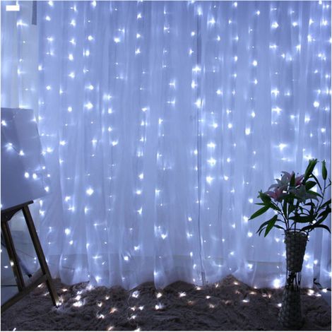 Projecteur LED USB suspendu, applique murale avec télécommande pour fêtes (1/4)