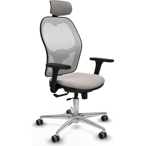 Silla de oficina piqueras y crespo Jorquera negro respaldo fijo (1/2)