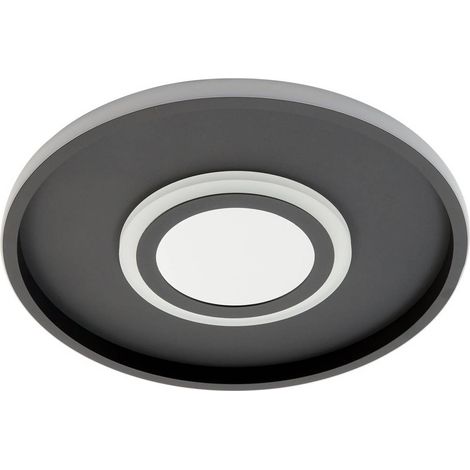 Lindby LED 'Selian' in Nero da Metallo