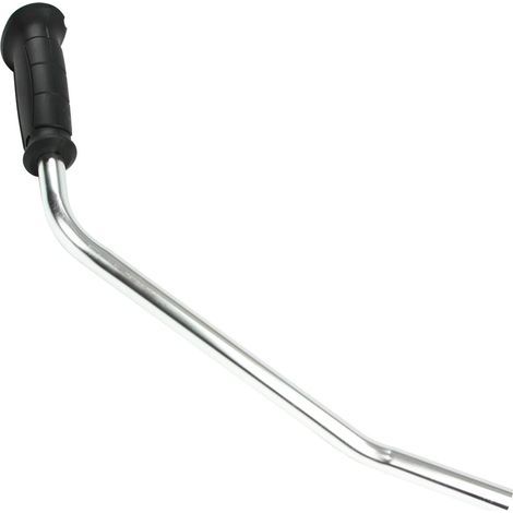 1 - Lenkergriff - Rasenmäherzubehör - Kompatibel mit Freischneidern - Korrosionsbeständig - Für Gartenarbeiten - Schwarz - 19 cm (1/2)