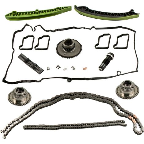 Camshaft Adjuster Timing Kit Valve Cover Gasket Pour Mercedes Class C W203 C180 (1/5)