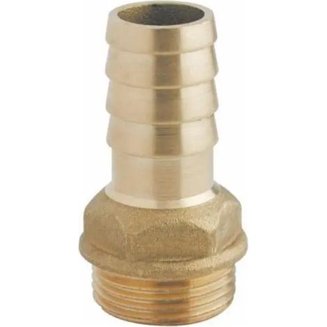 Raccordo dritto portagomma in ottone per pompa 30 X 1" 1/4 rinaldi e pettinaroli