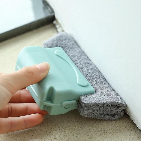 3pcs  Home Window Tracker Cleaner Avec Tte De Brosse Fine, Brosse De Nettoyage De Cuisine Durable Pour Stores, Plaques De Cuisson, Hottes Aspirant (1/5)