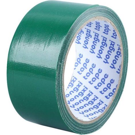 Ruban Gaffer - Toile Étanche Vert - Adhésif Simple Face pour Scène Sols et Câbles - 1300 x 5 cm - 1 Pièce (1/5)