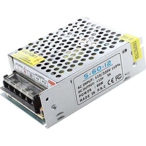 Alimentation à découpage 12V 5A pour ruban LED à vendre (1/4)
