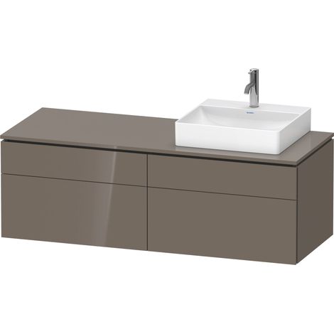 Duravit L-Cube Konsolenwaschtischunterbau wandhängend, inklusive (1/3)