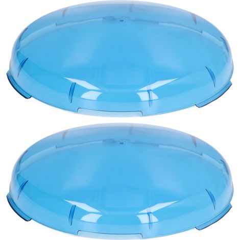 2x 19 cm durchsichtige blaue Linsenabdeckung für AMERILITE Poolprojektor, Ersatzteile mit Luftpolsterfolie