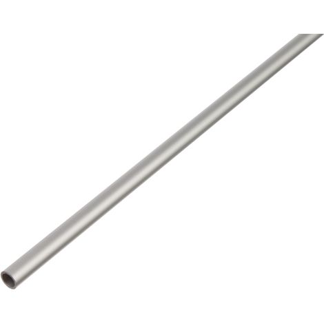 GAH Alberts Rundrohr glatt, , Durchmesser 10mm L1000mm, S1mm Aluminium silberf. Elox.