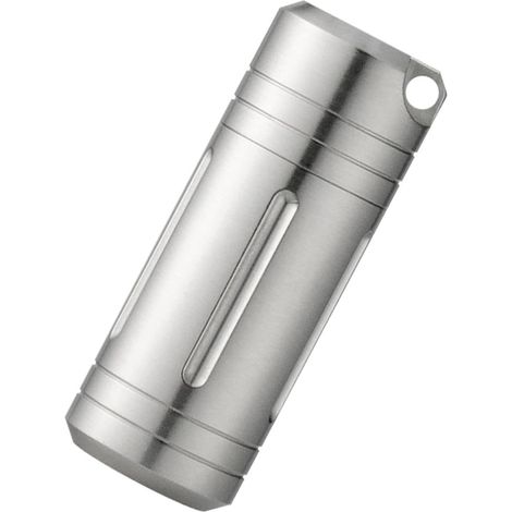 Boîte à pilules de poche en acier inoxydable étanche pour le stockage de médicaments, le camping (1/5)