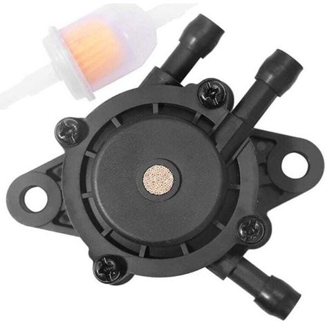 Pompe à Essence pour 17HP-25 Moteur Tondeuse Gazon, XU, Vide avec Filtre Carburant et Stratton, composant performant, puissant et silencieux, matériaux résistants, satisfaction garantie - K (1/4)