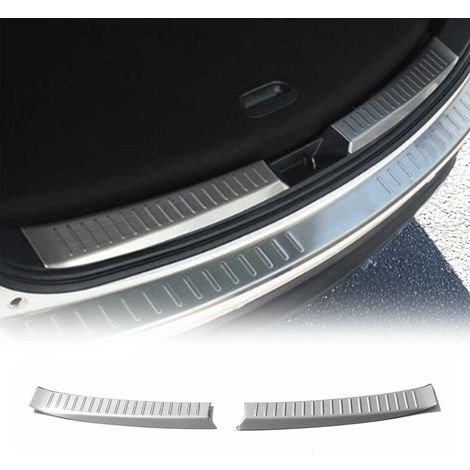 OMAC Protection Seuil de Coffre Compatible avec Mazda CX-5 2012-2017 Acier Brillant 2Pcs (1/5)