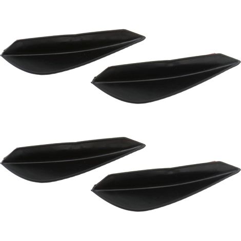 4 déflecteurs de voiture - Pour pare-chocs avant (1/4)