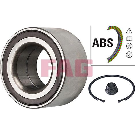 Kit de roulements de roue FAG 713 6189 10 TOYOTA 9036340079 9036340082