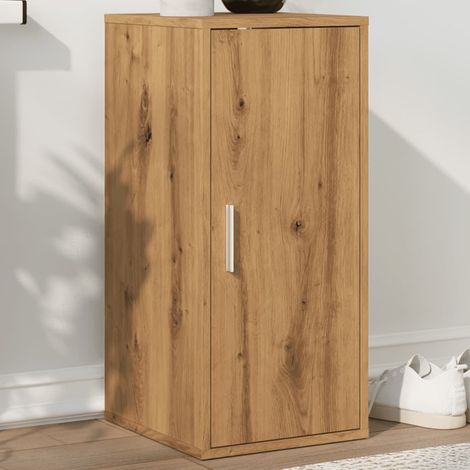 Mueble zapatero madera de ingeniería roble artisan 32x35x70 cm vidaXL