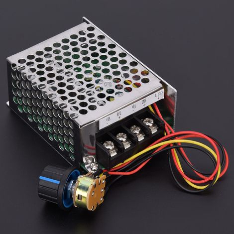 Contrôleur de vitesse pour moteur CC PWM 9-55 V, interrupteur de contrôleur de vitesse haute performance (1/5)