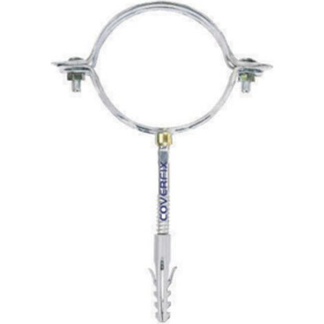 COLLARE P/DISCESE PLUVIALI ZINCATO D 100 MM- CX- 50,0 pz