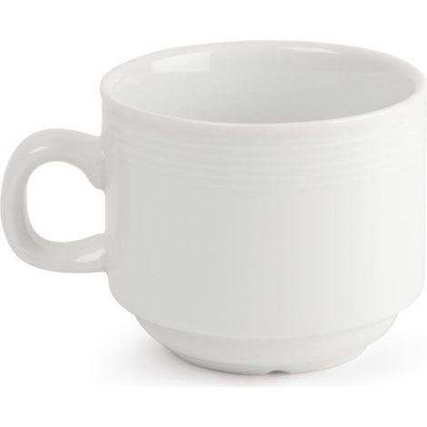 Tasse à Thé Empilable Linear 200 ml - Lot par 12 - Olympia