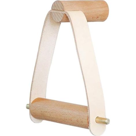 Toilettenpapierhalter aus laminiertem Holz Handtuchhalter