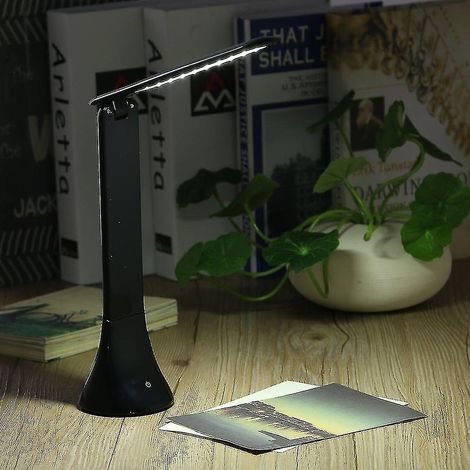 Lampe de bureau LED rechargeable USB à intensité variable et à capteur tactile (1/5)