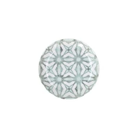 Piatto dessert 20 cm Teal in porcellana multicolore linea Mediterranea (1/2)