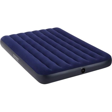 Intex Luftbett 191x137x22 cm blau Gästebett Luftmatratze (1/5)