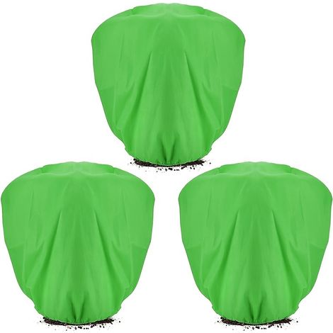 Lot de 3 housses d'hivernage pour plantes – 100 x 60 cm – Avec cordon de serrage, adaptées aux arbres et arbustes d'extérieur (1/5)