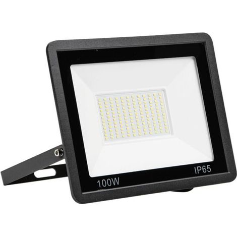 100W Outdoor LED Floodlight, IP66 6500K Waterproof LED Outdoor Spotlight, Cool White LED Security Lighting, Outdoor Lighting for Patio, Terrace, Garden, Garage, Factory