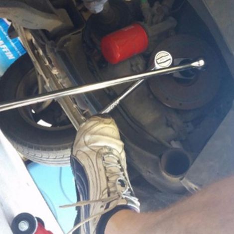 Clé de démontage de poulie de vilebrequin 50 mm, outil en acier, remplacement efficace pour Acura (1/5)
