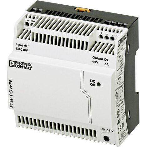 Alimentation rail DIN Phoenix Contact STEP-PS/1AC/48DC/2 2868680 48 V/DC 2 A 96 W 1 x 1 pc(s) (1/2)