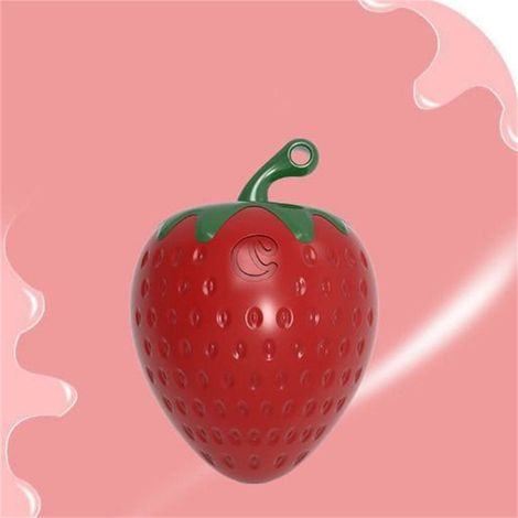 Briquet - Briquet À Butane Réglable - Forme De Fraise - Portatif Et Étanche Au Vent - 1 Pièce (1/2)