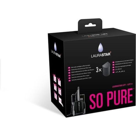 Juego de 3 cartuchos filtrantes Lift 5027800525, 502.7800.525 LAURASTAR