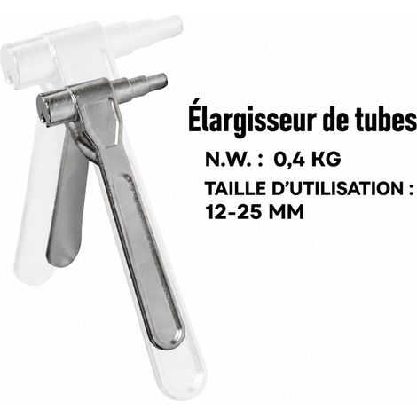 Pince expanseur 4-en-1 12-25 mm pour tube PER et plancher chauffant 200 mm 4 1 12-25mm 200 1 kg – Livraison gratuite