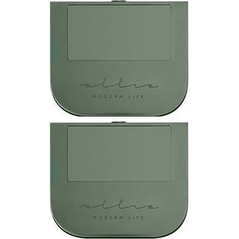Set aus 2 Toilettensitzhebern, berührungslos, elegant und praktisch, mit transparentem Griff, grün. (1/5)