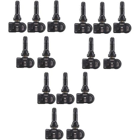 15 capteurs de pression de pneus TPMS programmables pour outil Autel TS408 - Noir (1/5)