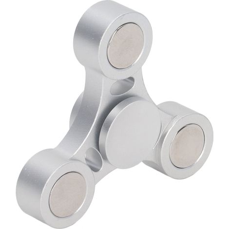 Toupie métallique anti-stress pour doigts - Jouet sensoriel TDAH, anxiété - Hommes et femmes - Portable (1/5)