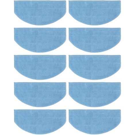 Pack of 10 replacement wipes for Tikom G8000 Pro Laresar Evol 3 robot vacuum cleaner (1/5)